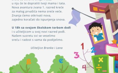 Dobro nam došli prvašići!