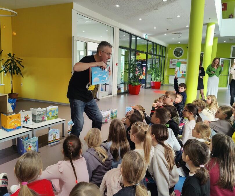 Meteorolog Zoran Vakula u gostima kod najmlađih