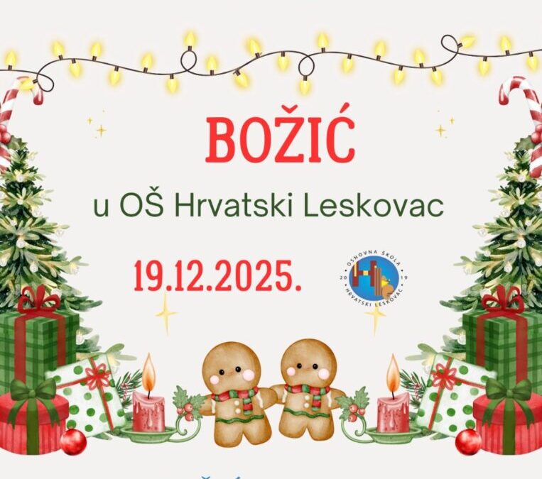 Poziv na božićnu priredbu i sajam