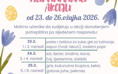 Uskršnja humanitarna akcija